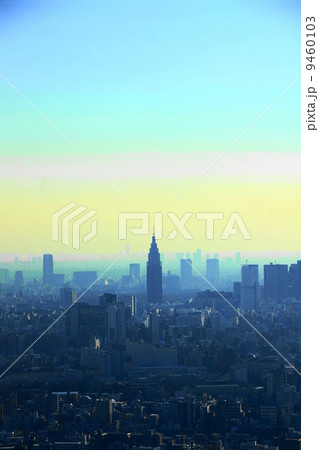 1月都市の風景・街並み338新宿副都心 9460103