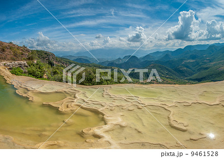 Hierve el Agua, natural rock formations in the Mexican state of 9461528