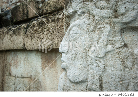 Bas-reliefs at Ruins of Palenque, Mexico Bas-reliefs at Ruins of Palenque, Mexico 9461532