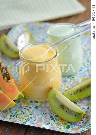 Tropical fruits yogurt Tropical fruits yogurt 9461741