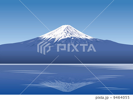 富士山 01 Vector のイラスト素材