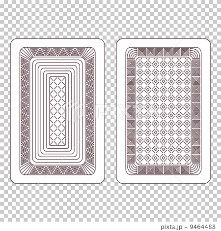 Ornament for playing cards 9464488
