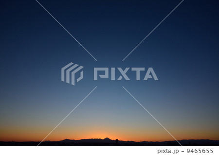 日没と富士 9465655