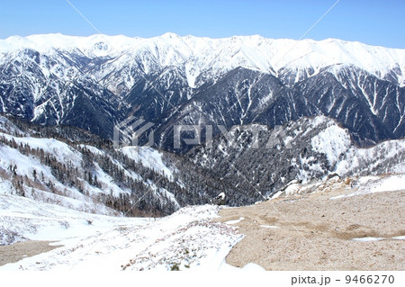北アルプス稜線 9466270