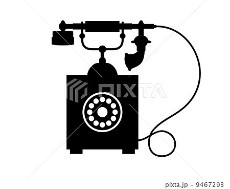 Old vintage telephone Old vintage telephone 9467293