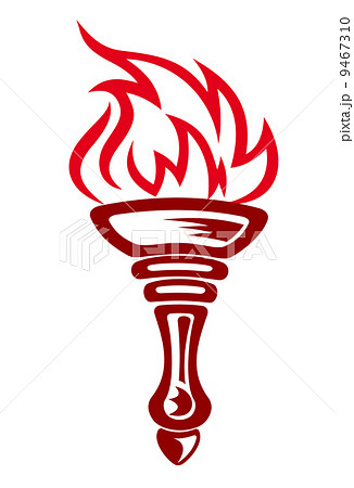 Burning torch 9467310
