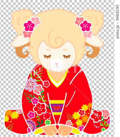 未の年賀状 9469295