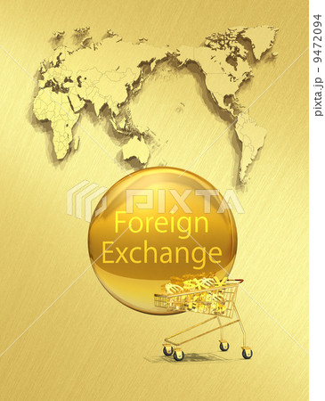 ショッピングカートに黄金の通貨が満載 9472094