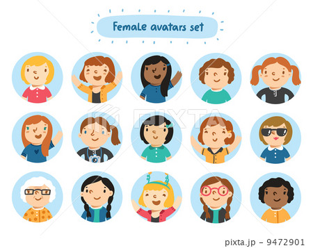 Female avatars 9472901