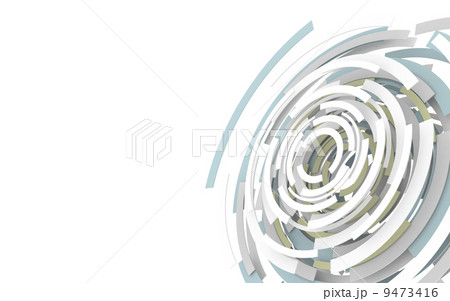 サイバーな物体のイラスト素材