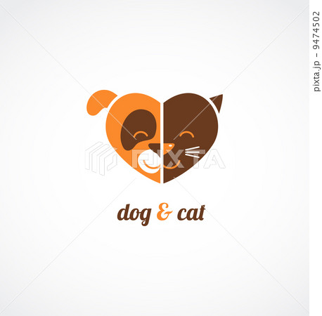 Pets vector icons - cats and dogs 9474502