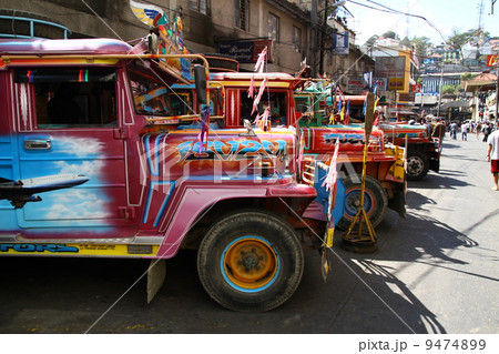 フィリピン　Philippines 　ジプニー　マニラ 9474899