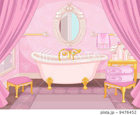 Interior of bathroom in the castle 9476452