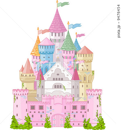 Fairy Tale Castleのイラスト素材