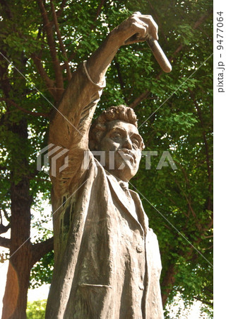 上野公園の「野口英世」像（上野恩賜公園／東京都台東区） 9477064