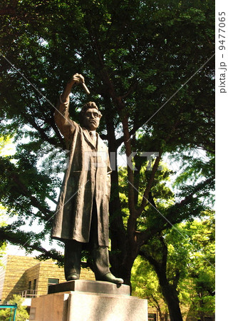 上野公園の「野口英世」像(上野恩賜公園/東京都台東区) 上野公園の「野口英世」像(上野恩賜公園/東京都台東区) 9477065