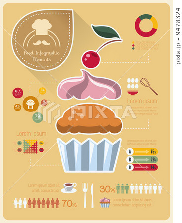 Food Infographic Template. 9478324