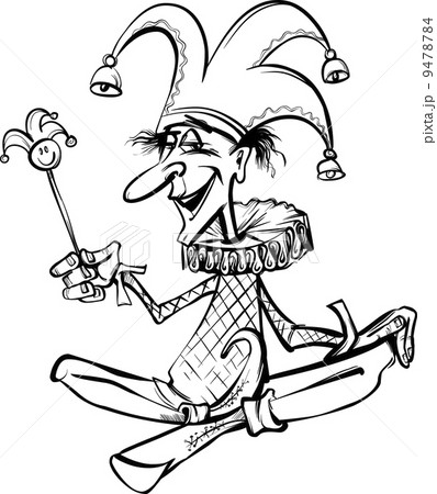 jester or joker cartoon illustration jester or joker cartoon illustration 9478784