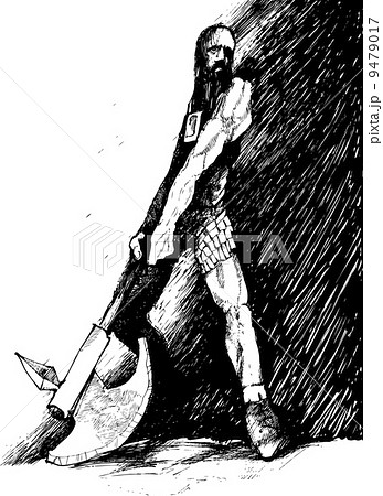 ancient fantasy warrior with axe ancient fantasy warrior with axe 9479017