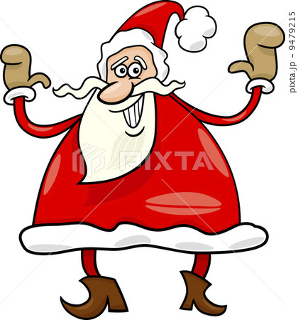 santa claus christmas cartoon illustration 9479215