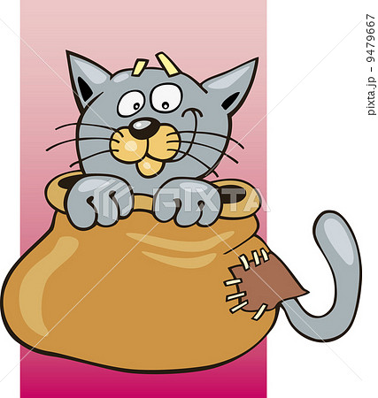 Cat in sack Cat in sack 9479667