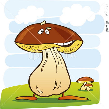 Cartoon mushroom 9480377