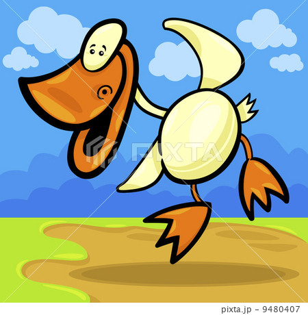 cartoon duck or duckling 9480407