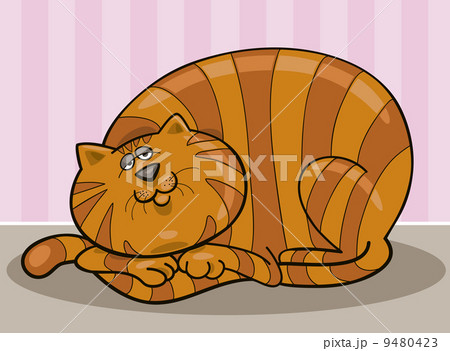 Fat Catのイラスト素材