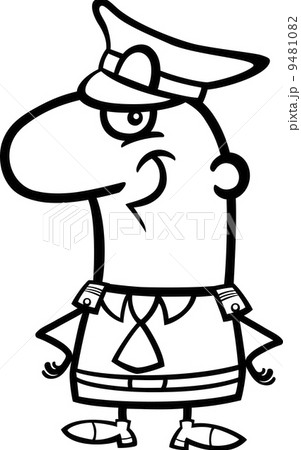 policeman cartoon illustration 9481082