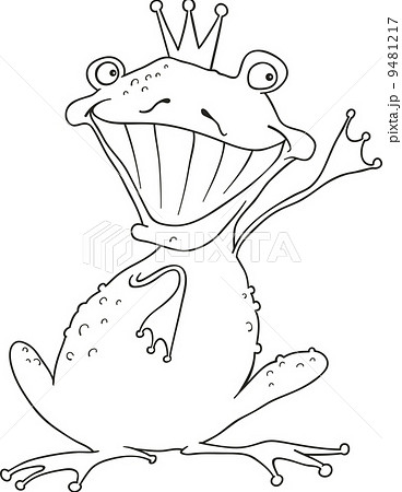 prince frog for coloring book prince frog for coloring book 9481217