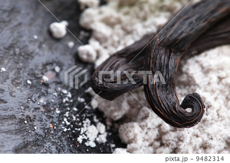vanilla beans with aromatic sugar vanilla beans with aromatic sugar 9482314