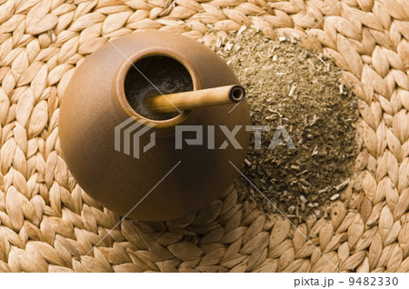 argentinian calabash with yerba mate argentinian calabash with yerba mate 9482330