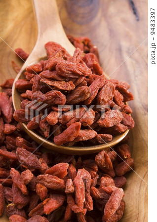 Red dried goji berries 9483397