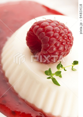 Vanilla panna cotta with berry sauce Vanilla panna cotta with berry sauce 9483418