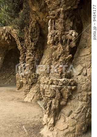 park guell. barcelona. antonio gaudi park guell. barcelona. antonio gaudi 9484177