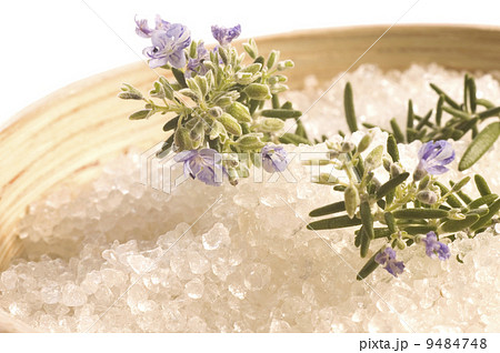 rosemary salt. aroma bath 9484748