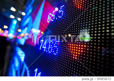 stock market price display abstract stock market price display abstract 9485672