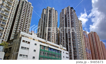 public apartment house in Hong Kong public apartment house in Hong Kong 9485673
