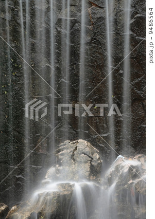 Artificial waterfall background Artificial waterfall background 9486564