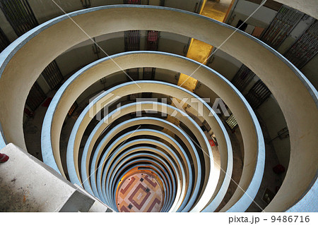 Hong Kong public housing apartment block 9486716
