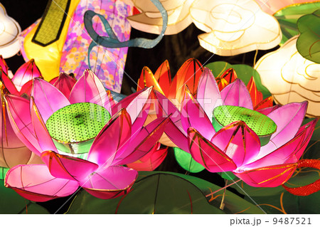 lotus lantern for mid autumn festival 9487521