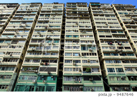 Hong Kong old building Hong Kong old building 9487646