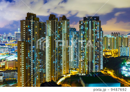 Cityscape in Hong Kong 9487692