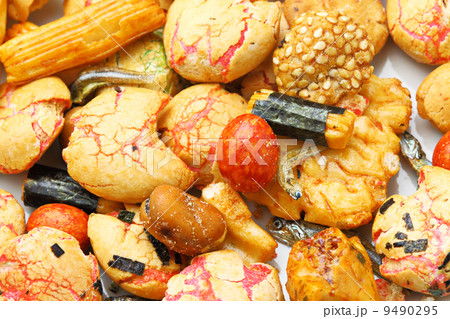 Japanese traditional snack,rice cracker 9490295
