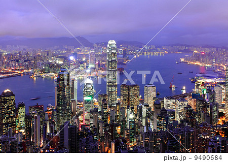 Hong Kong night 9490684