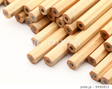 New pencil on white background New pencil on white background 9490853