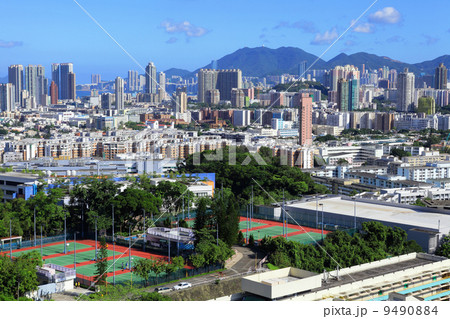 downtown of Hong Kong 9490884