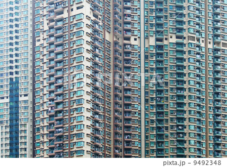 Apartment building in Hong Kong 9492348