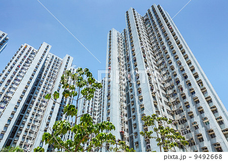 Apartment building in Hong Kong Apartment building in Hong Kong 9492668