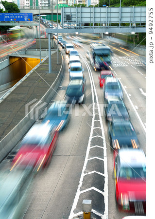 traffic with motion blur traffic with motion blur 9492755